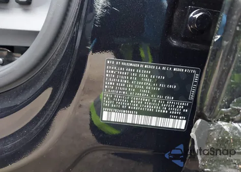 2025 Volkswagen Taos 1.5T Se z USA, uszkodzony, nr VIN 3VVVC7B24SM086578